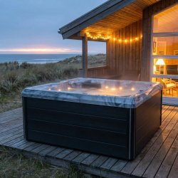 Comfortana Pro X3 Sommerhusspa 4-5 personer Odyssey - Stemningsbillede - aftenstemning (Varenr. 61-997113 - 23466)